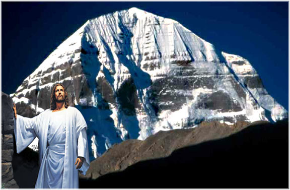 Mormons on Mt. Kailash w/Mormon Jesus