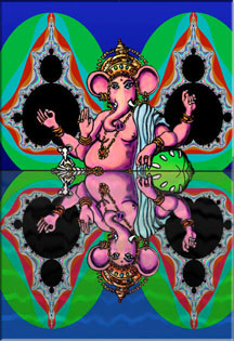 fractal Ganesha