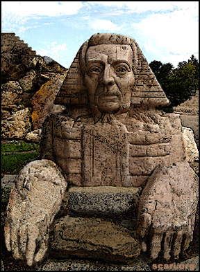 Mormon Monument, the sphinx, Mormon extacymormon extacymormon Extacy