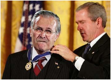 Rumsfeld medal of freedom
